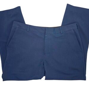 Van Heusen Flex Straight Dark Navy‎ Trousers Dress Pants Size 34x29